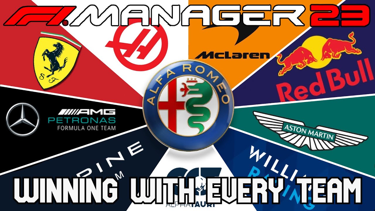 Winning with Every Team - Around the Grid Challenge #1 - F1 Manager 2023