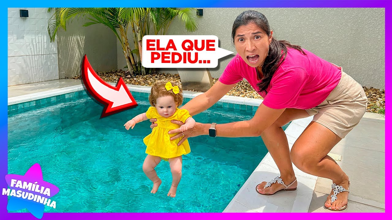 A BONECA DA MINHA FILHA FALOU E ME PEDIU ALGO ★ FAMÍLIA MASUDINHA ★ 4K