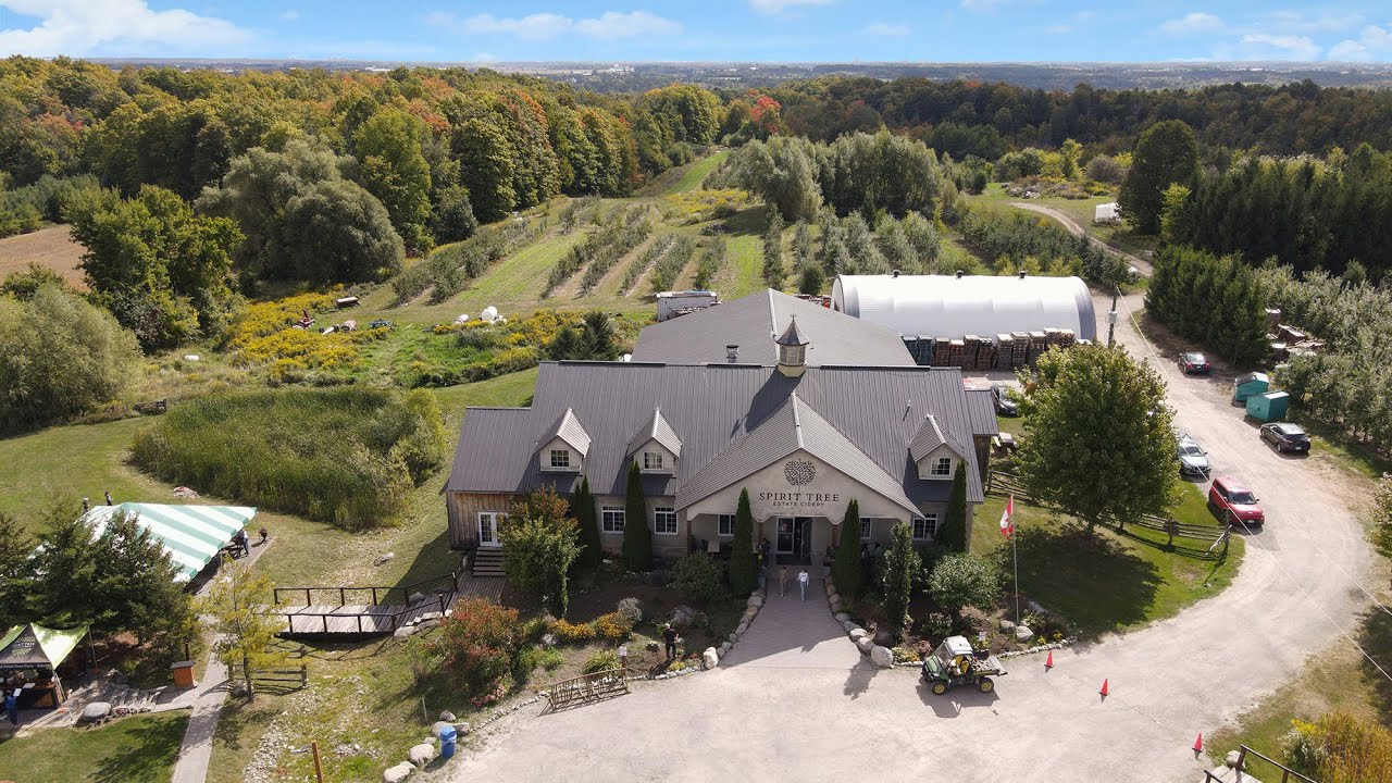 1137 Boston Mills Road, Caledon - Spirit Tree Cidery - Drone Video