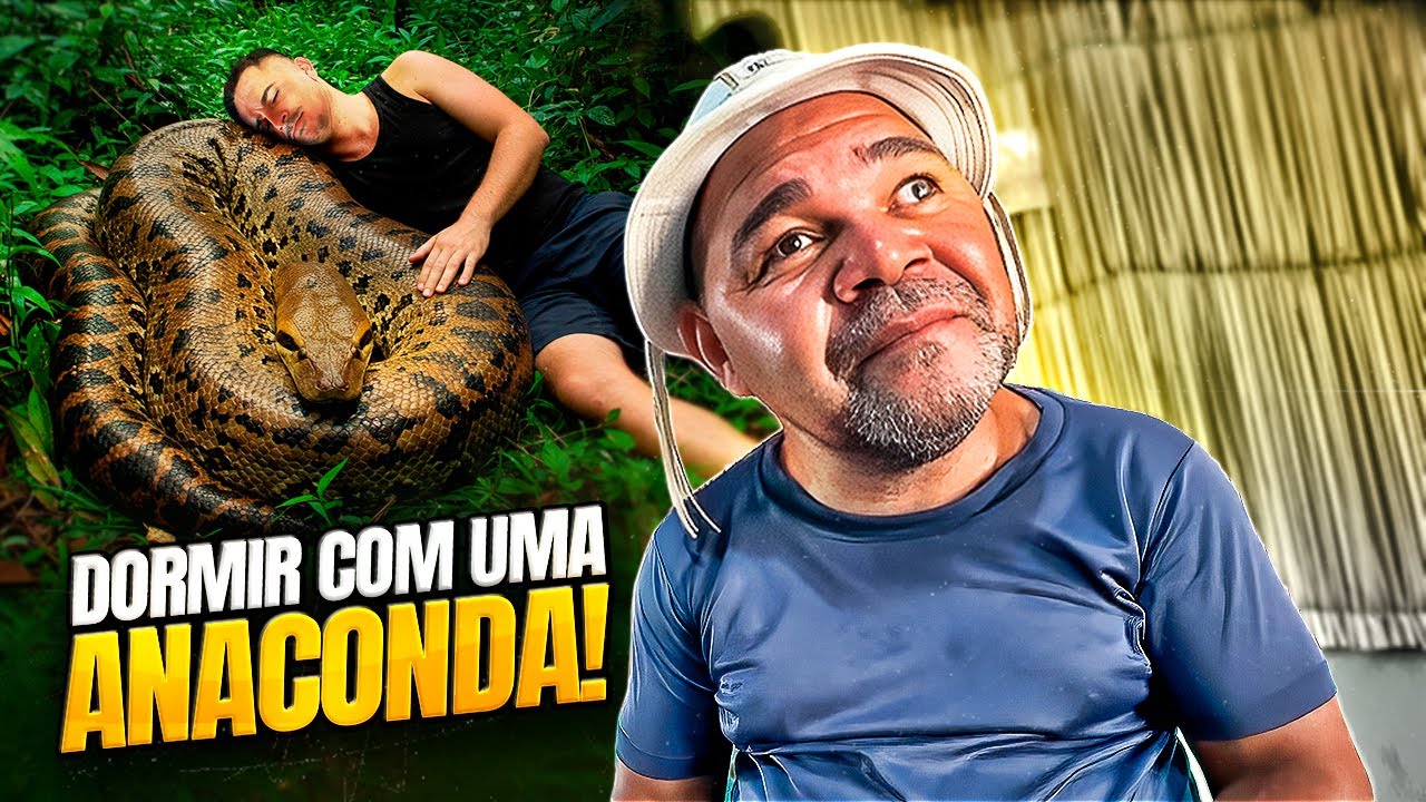 ERIK DIZ QUE TEM O SONHO DE DORMIR COM UMA COBRA DA AMAZÔNIA 😂 | RECEBIDOS DO GALO CEGO