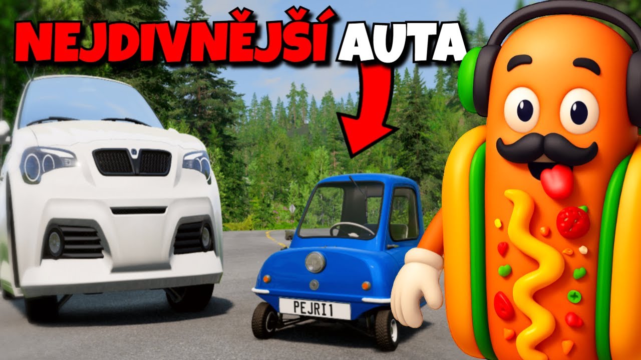Utíkám Policii v Nejdivnějších Autech!