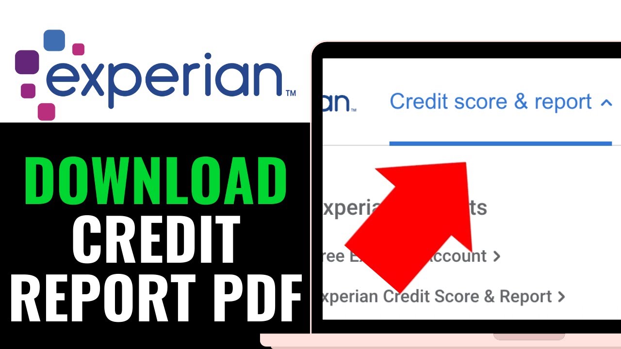 How to Download Experian Credit Report PDF 2025 (EASY GUIDE)
