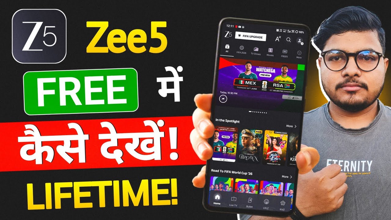 Zee5 Free Subscription | Zee5 Free Mein Kaise Dekhen | How To Get Zee5 Subscription Free