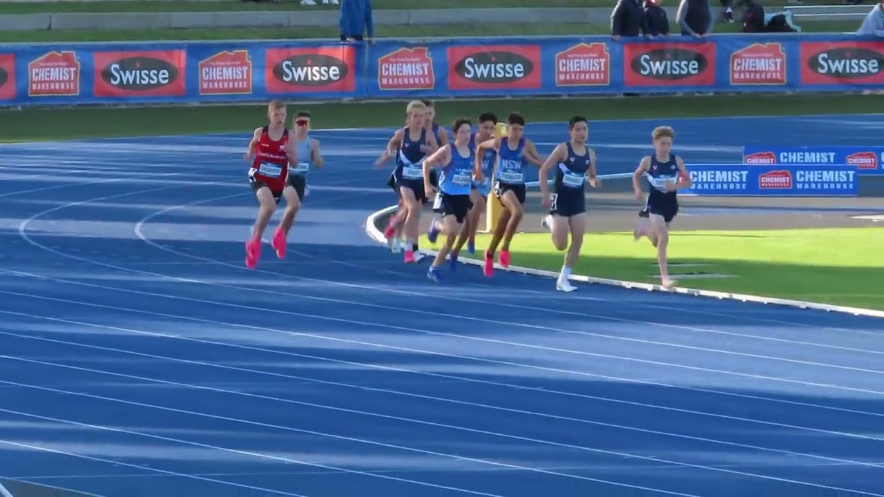 800m U14 men Final, 2024 Australian Championships, Adelaide 17 April 2024