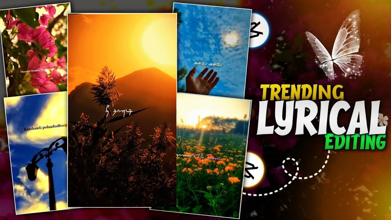 Viral Instagram Reel Editing | Trending Lyrics Video Editing Tamil | CapCut Video Editor Tamil