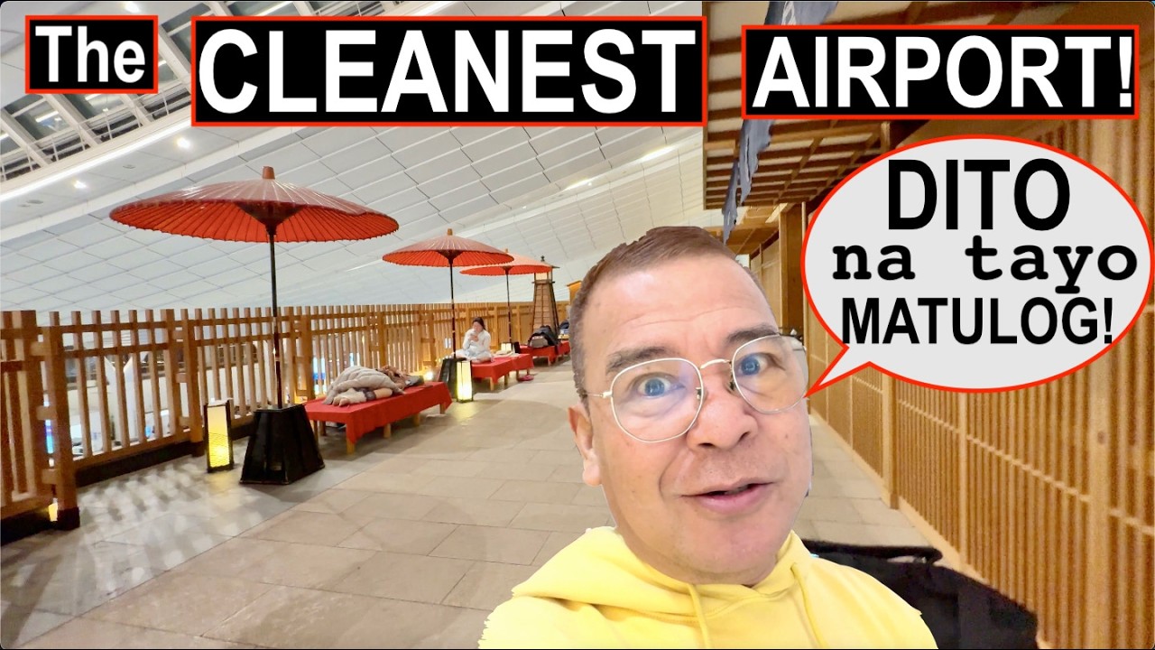 HANEDA, the CLEANEST AIRPORT nga ba? IKOT Tayo at DITO na tayo MATULOG!🇯🇵😄✈️ Walang PILA sa PAL...