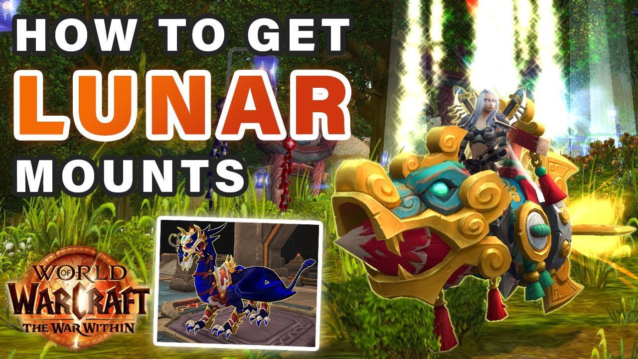 How to get the LUNAR Launcher Mount | Lunar Festival Coins of Ancestry ► WOW: The War Within
