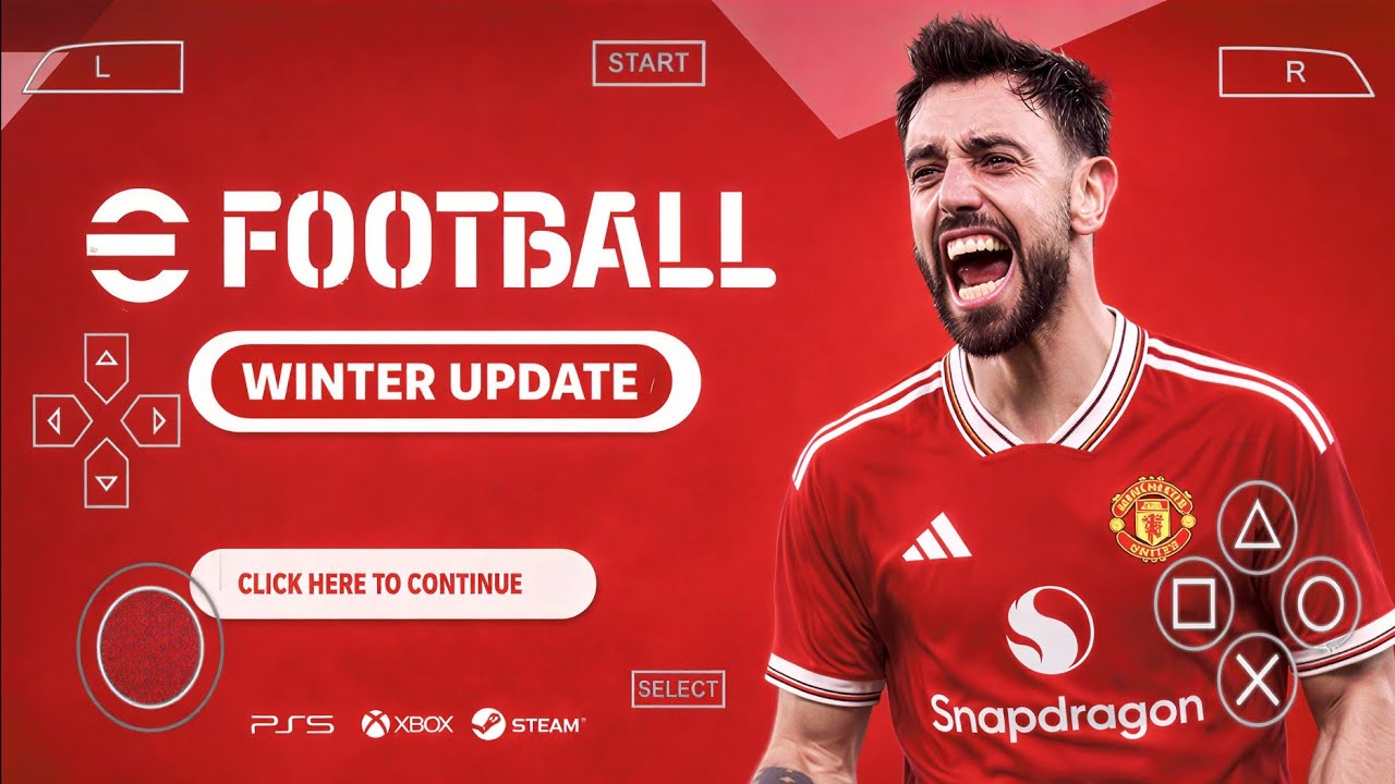 efootball PES 2026 PPSSPP Offline full Update New Transfers Kits 25/26 Season 4K Graphics