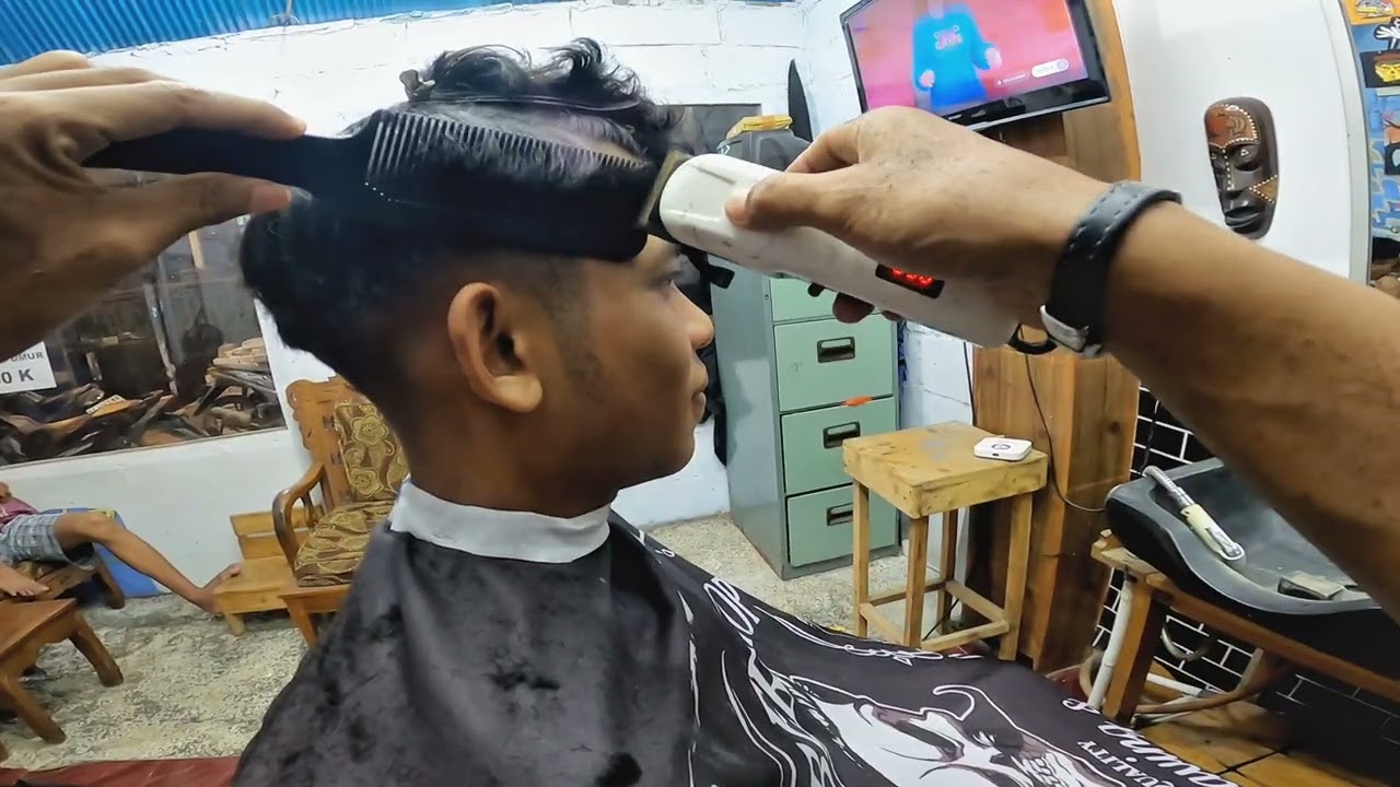 Men's Haircut Tutorial VOP (cukur rambut pria) 