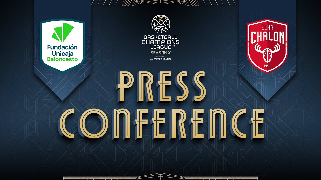 Unicaja v Elan Chalon - Press Conference | #BasketballCL 2025-26