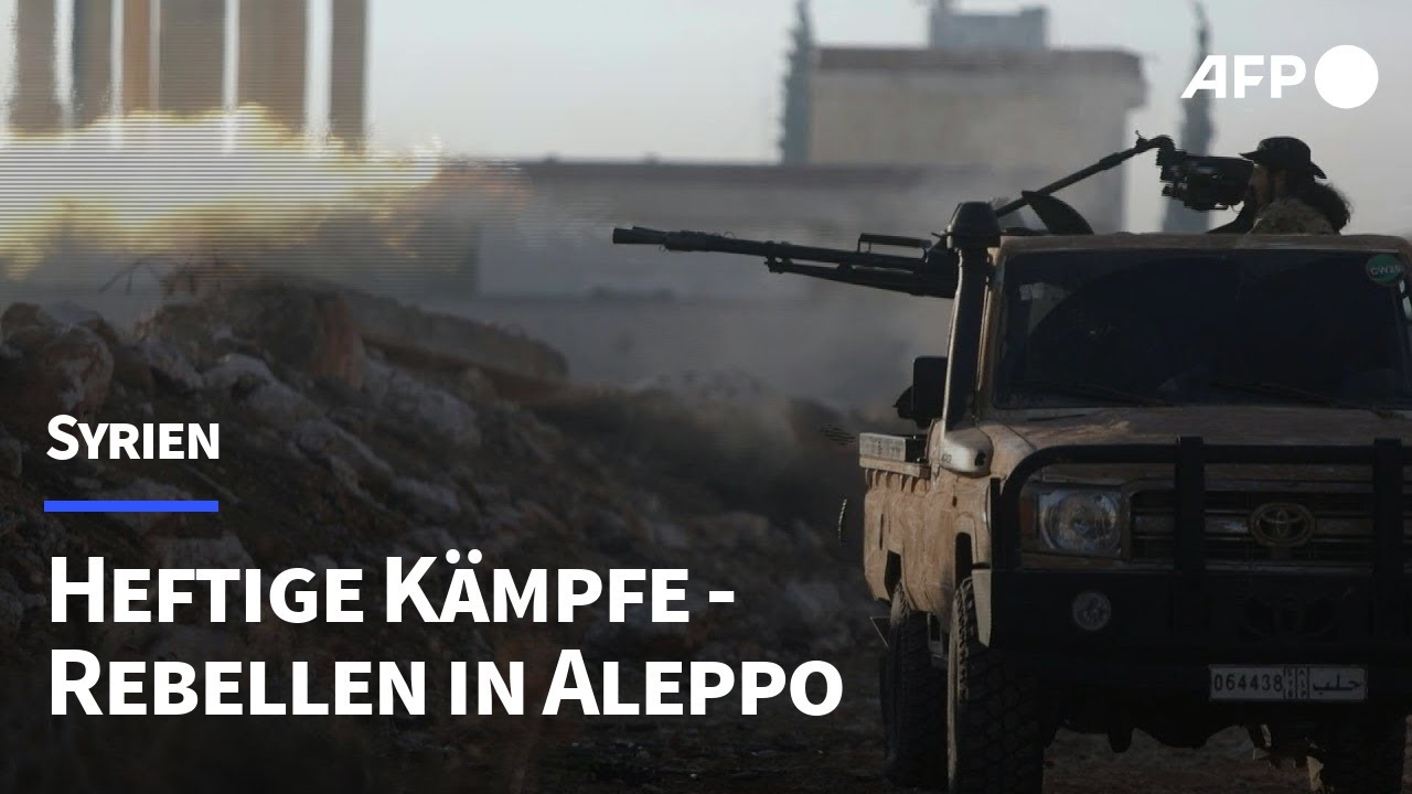 Schwere Kämpfe in Syrien: Dschihadisten dringen in Aleppo ein | AFP