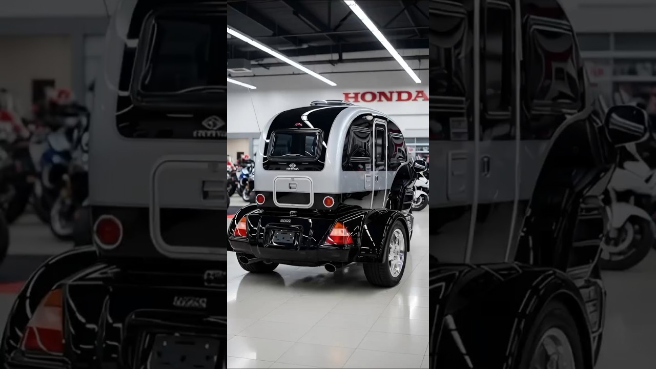 NEW 2026 Honda Goldwing Camper Trike Revealed | Luxury Touring RV Bike Concept!