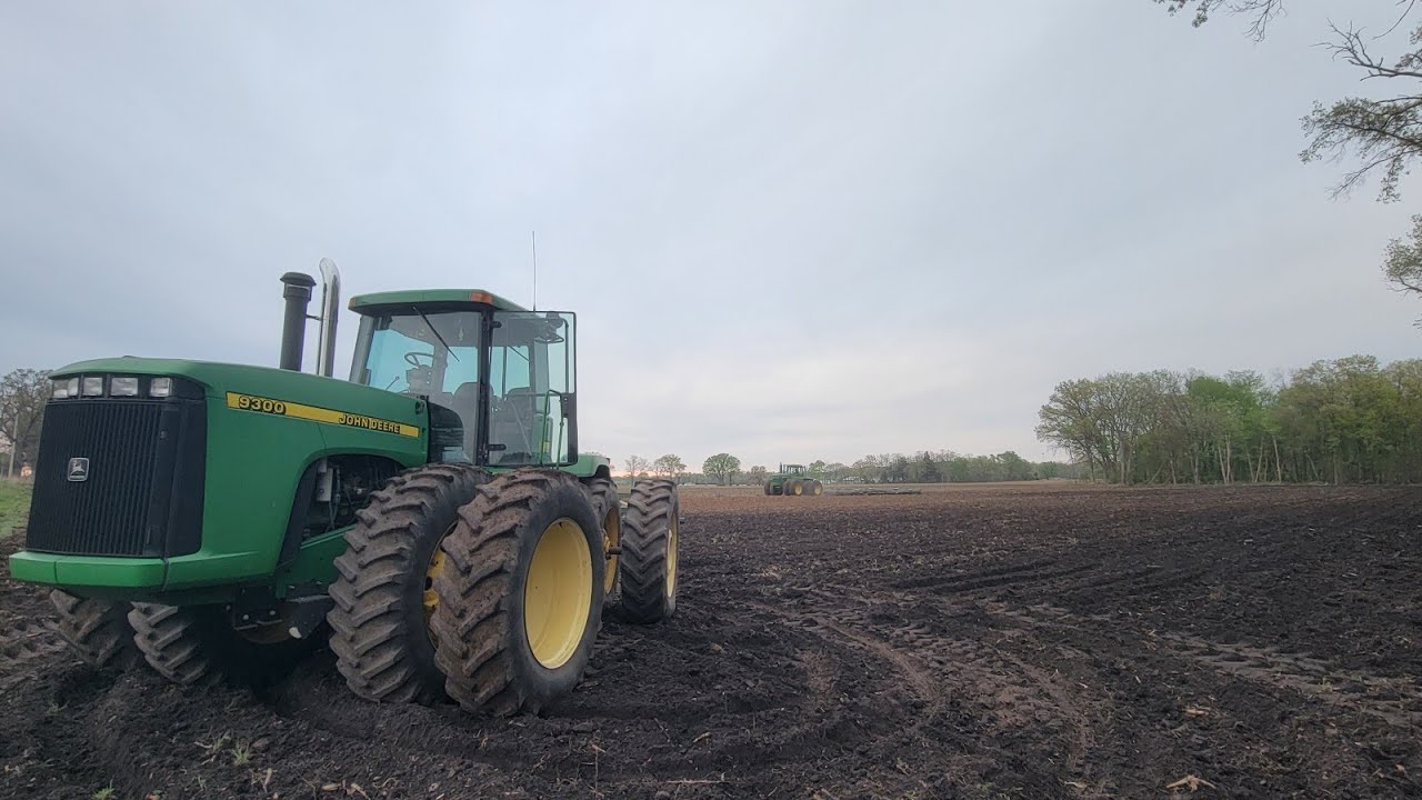 How Did We Get Grandpa's Farm Ready To Plant? Come Along And I'll Show You! Big Tractor Power!
