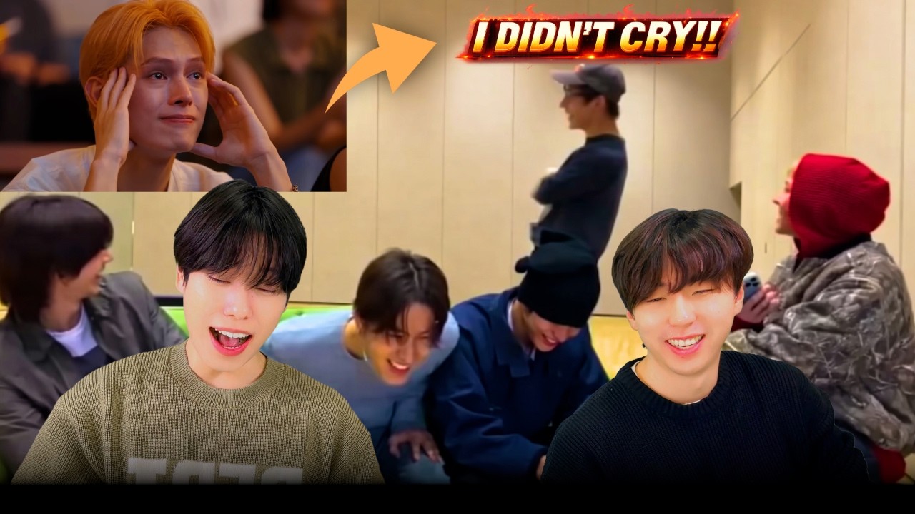 CORTIS Watching Themselves Cry and Being Embarrassed | Reaction😂
