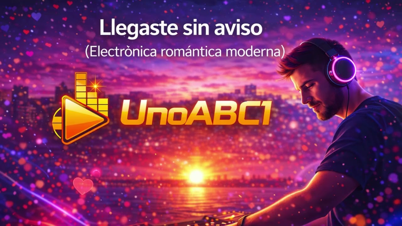 Llegaste sin aviso(Electrónica romántica moderna)
