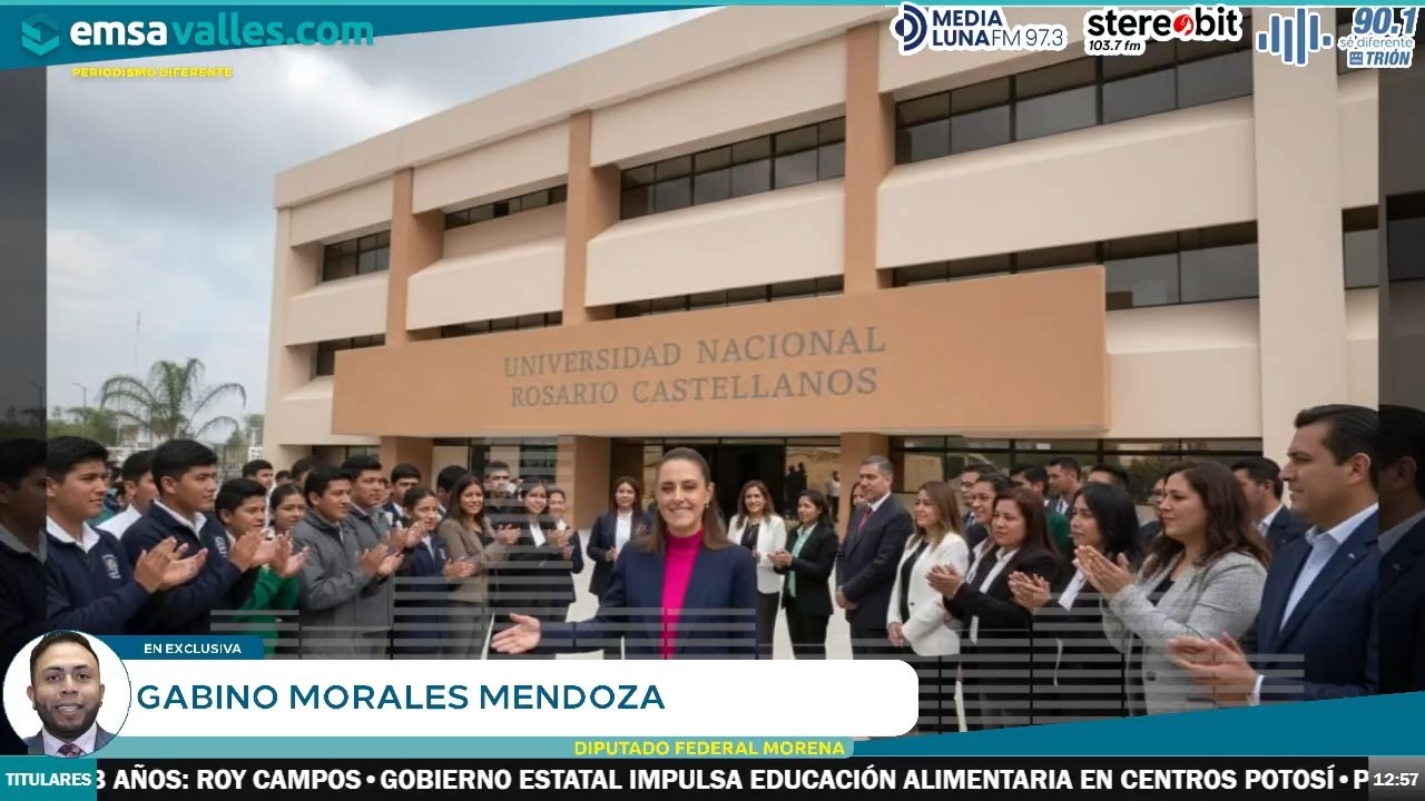 Reforma electoral y universidades públicas, ejes de la visita presidencial a San Luis Potosí