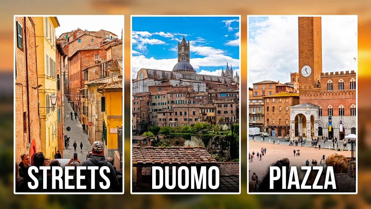 Siena, Tuscany, Italy - Walking Tour