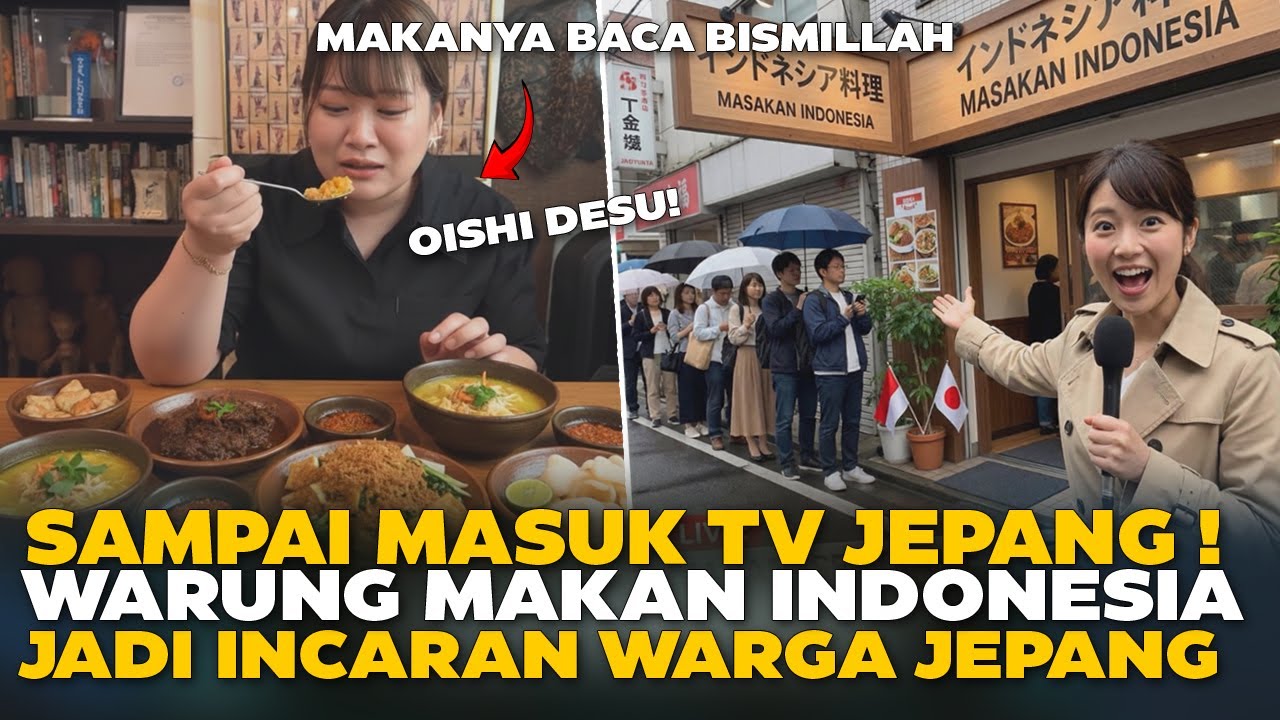 🔥 MASUK TV JEPANG! Masakan Indonesia Jadi Incaran Warga Jepang – Rasanya Bikin Heboh Sosial Media!