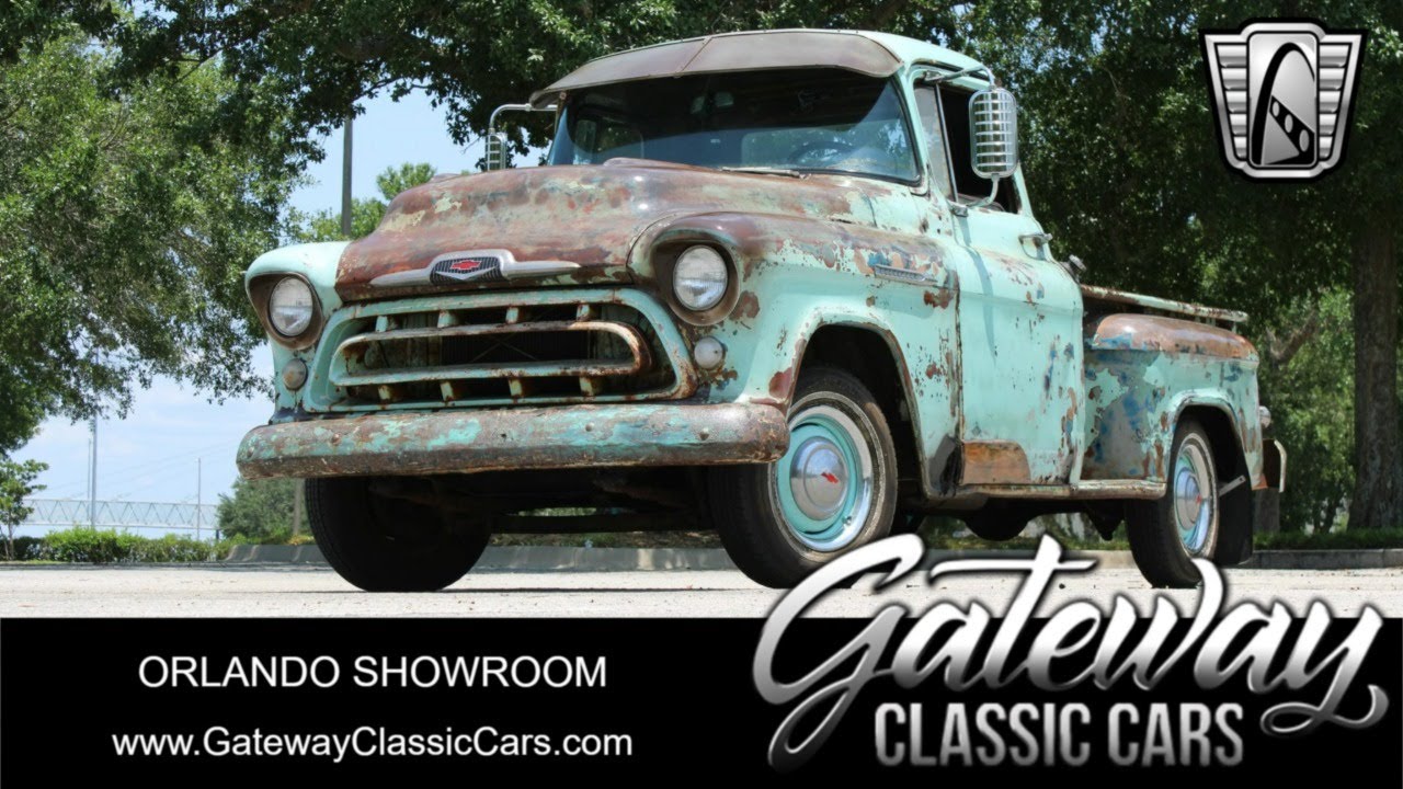 1957 Chevrolet 3100 For Sale at Gateway Classic Cars of Orlando Stock#2811