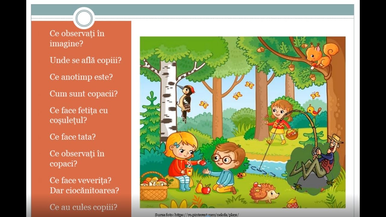 Scriere imaginativa pe baza imaginilor clasa a II-a