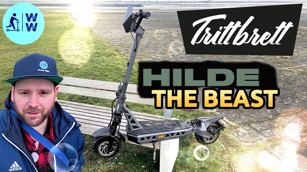 Trittbrett HILDE The Beast 🔥 eScooter mit Strassenzulassung ABE, 2025, Hilde 2, Dual Motor
