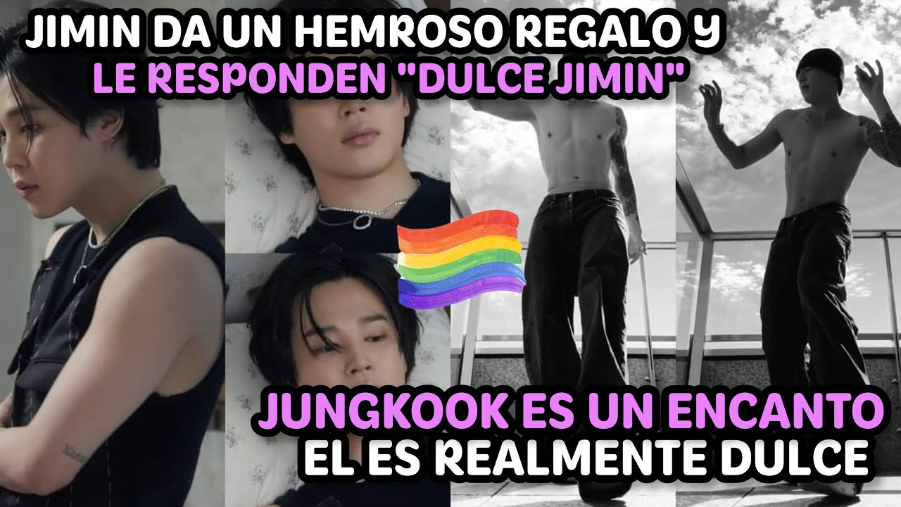 JIKOOK JIMIN LE DA UN REGALO Y LE RESPONDEN JUNGKOOK SUBE UN TIKTOK SIN 🔥
