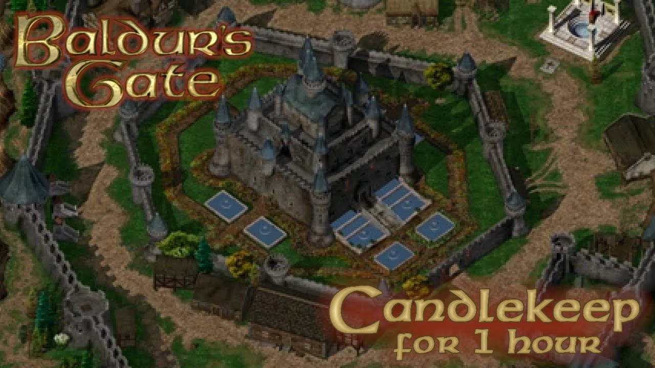 One Hour Game Music: Baldur's Gate - Candlekeep | 1 Hour Extended Version
