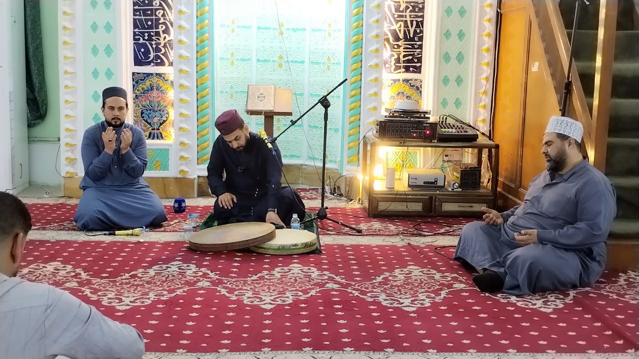 منقبه نبويه بمناسبه شهر رمضان المبارك الشيخ ابراهيم الطربولي والقارئ نور الدين الحيالي 