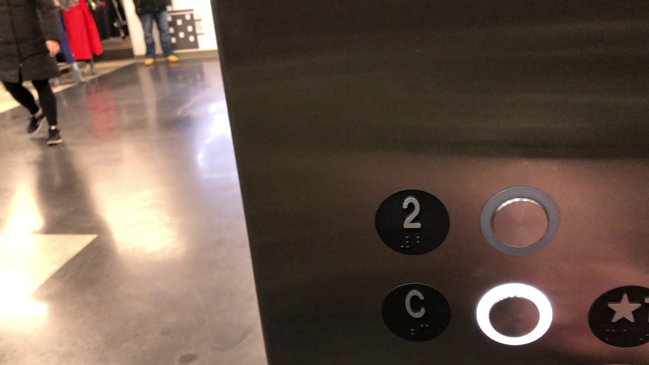 CLEAREST VOICE EVER: KONE Elevator at Nordstrom Rack Herald Square in Manhattan, NY
