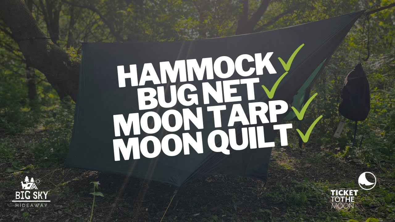 Testing out the Ticket To The Moon Original Pro Hammock