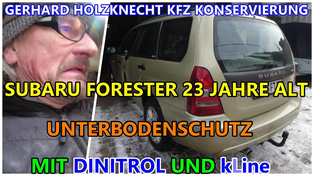 Subaru Forester Unterbodenschutz mit Dinitrol
