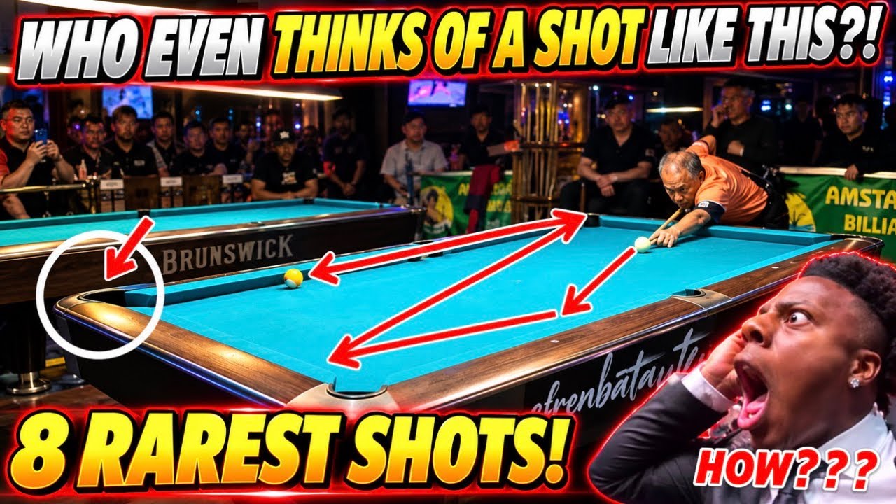 Efren Reyes' 8 Rarest Shots Ever Caught On Camera