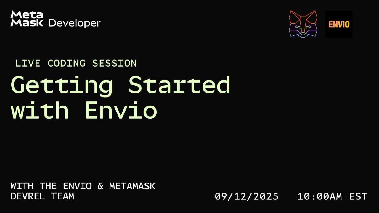 Getting Started with Envio
