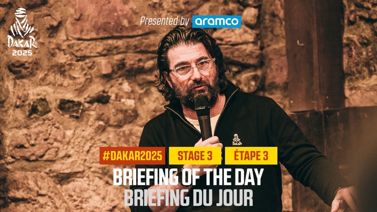Stage 3 - Briefing presented by Aramco - #Dakar2025