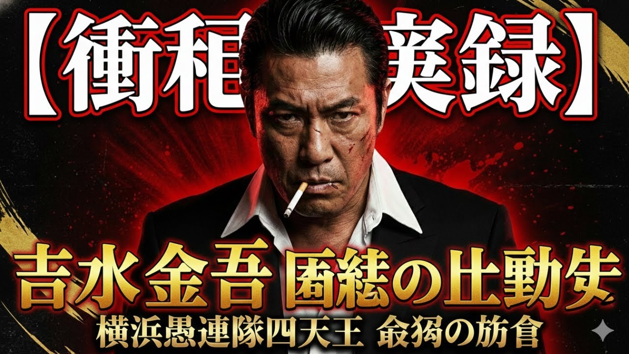 【衝撃の実録】伝説のヤクザボス・吉水金吾の壮絶人生！極道の帝王が歩んだ闇の道