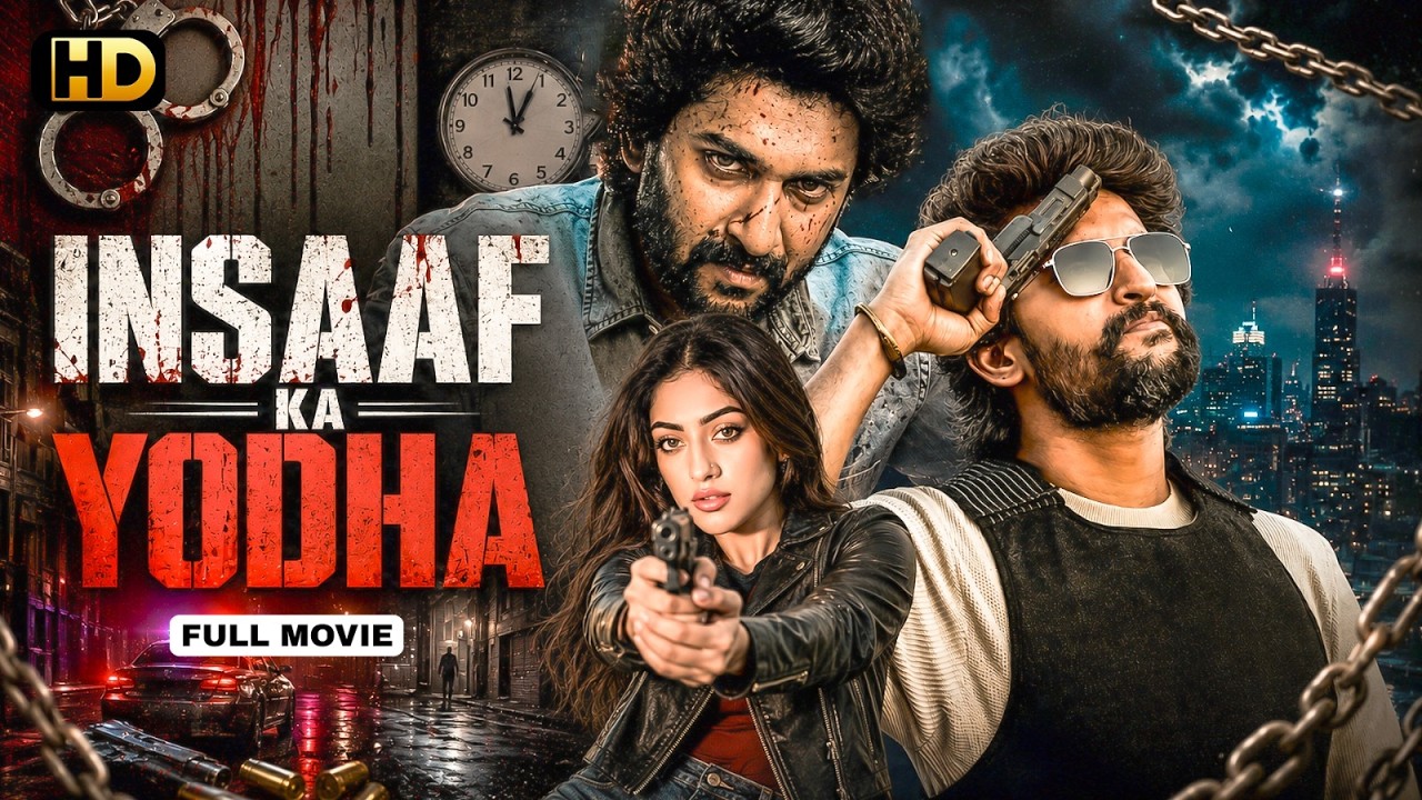 Nani's Superhit Blockbuster Full Action Hindi Dubbed New Released Movie | Insaaf Ka Yodha