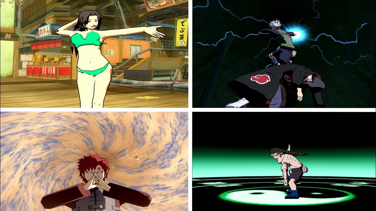Atas Atas O Semua Karakter di Game Naruto Ultimate Ninja 5 PS2
