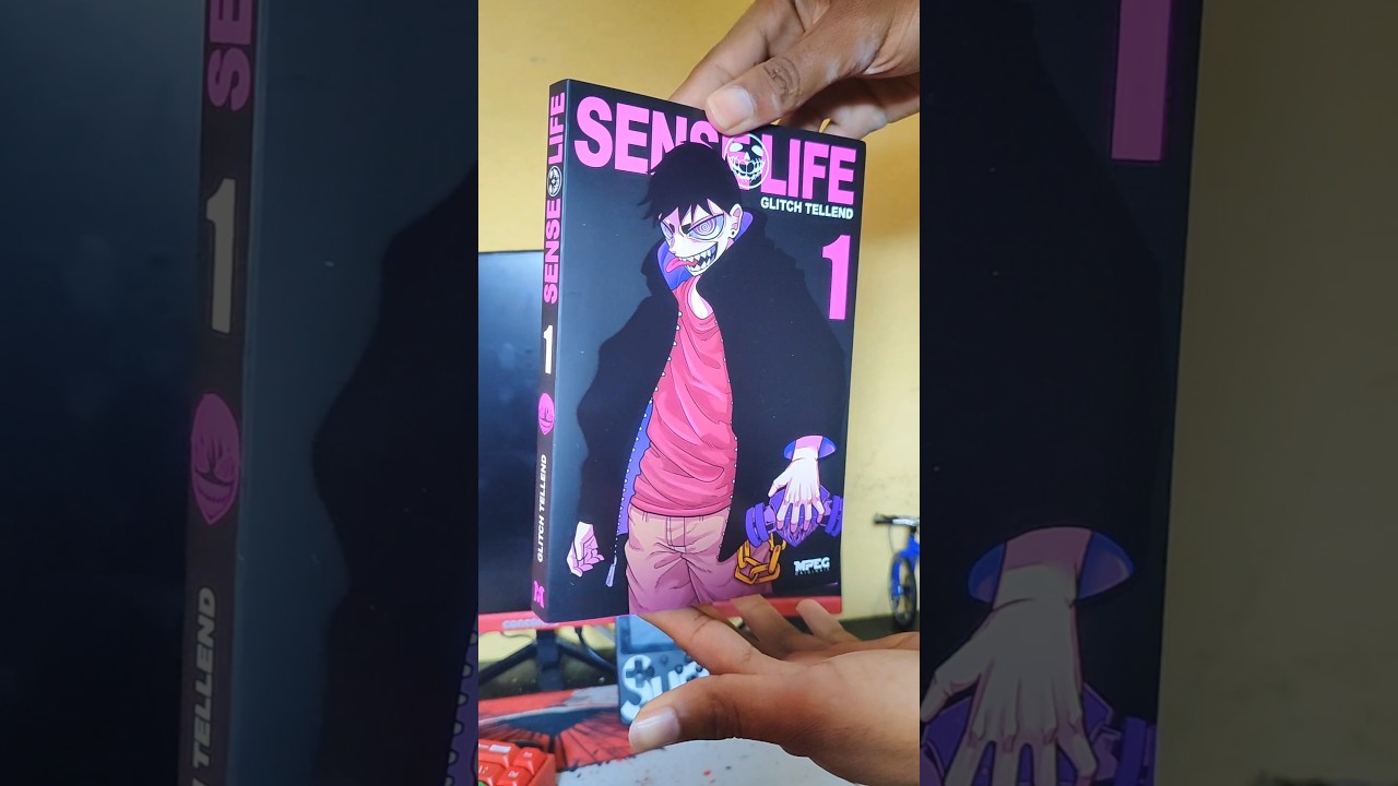 Meu Primeiro Mang&aacute;!! sense life um mang&aacute; Brasileiro 🔥 #senselife #manga #compras #mangabrasil