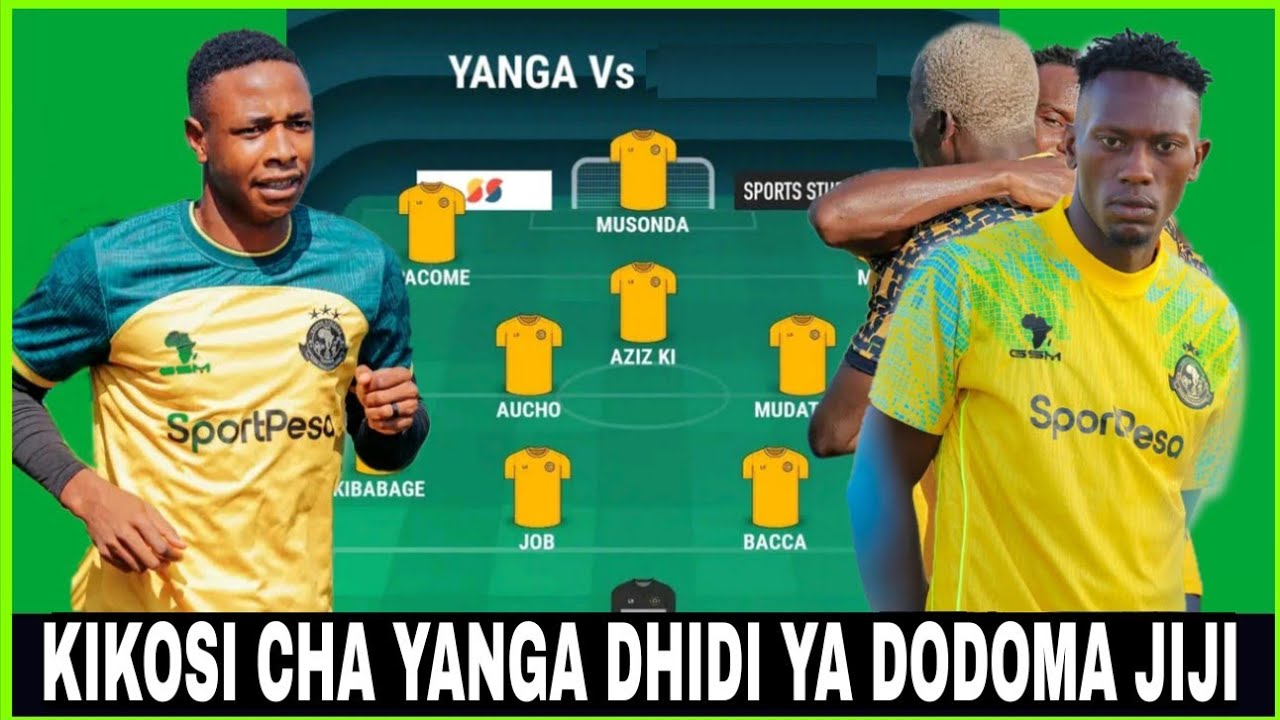 🔴#LIVE KOCHA PEDRO ATANGAZA MUDA HUU MABADILIKO YA KIKOSI CHA YANGA KINACHOANZA DHIDI YA DODOMA JIJI