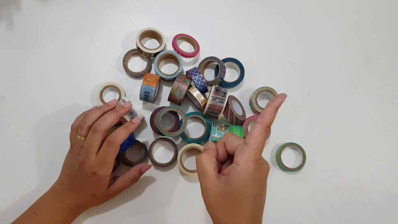 COMO ORGANIZAR WASHI SEM GASTAR NADA - Suporte para organizar na gaveta