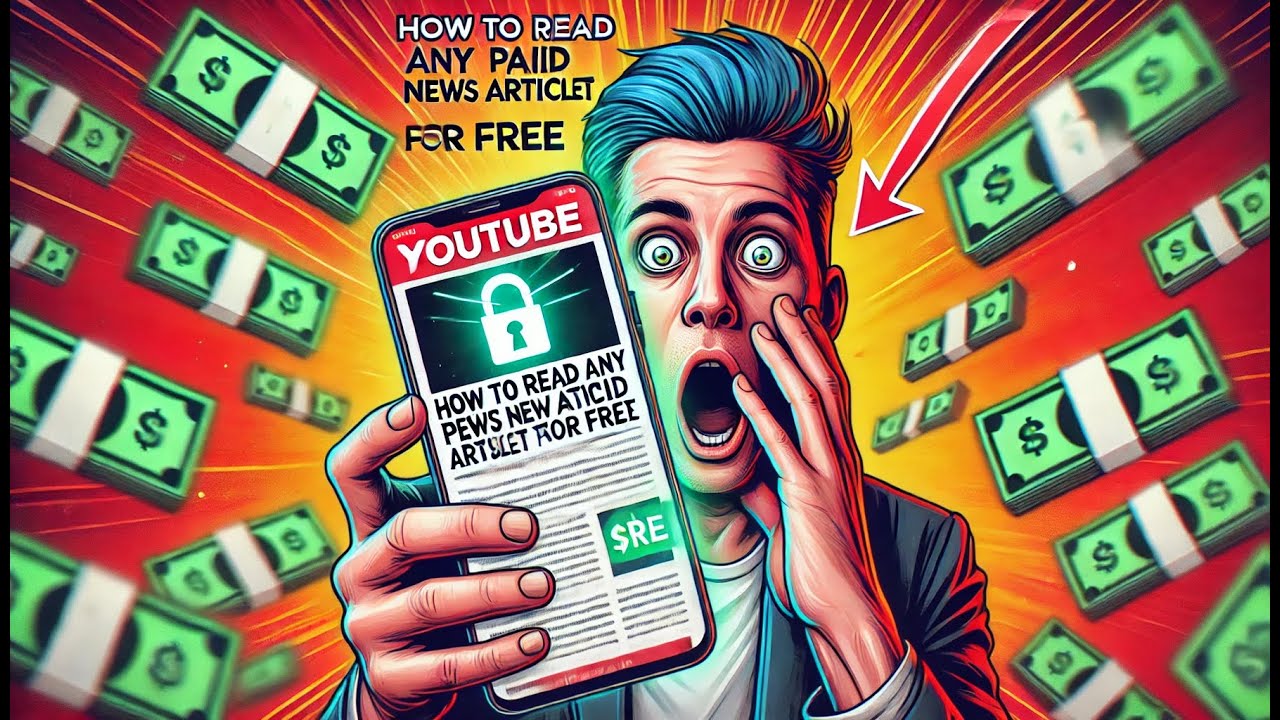 How to read any paid news article for free!😮