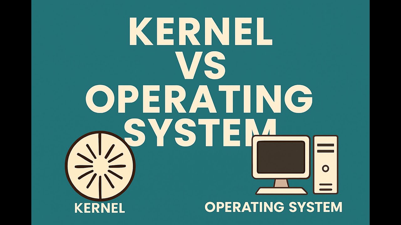 Kernel vs Operating System What&rsquo;s the Real Difference
