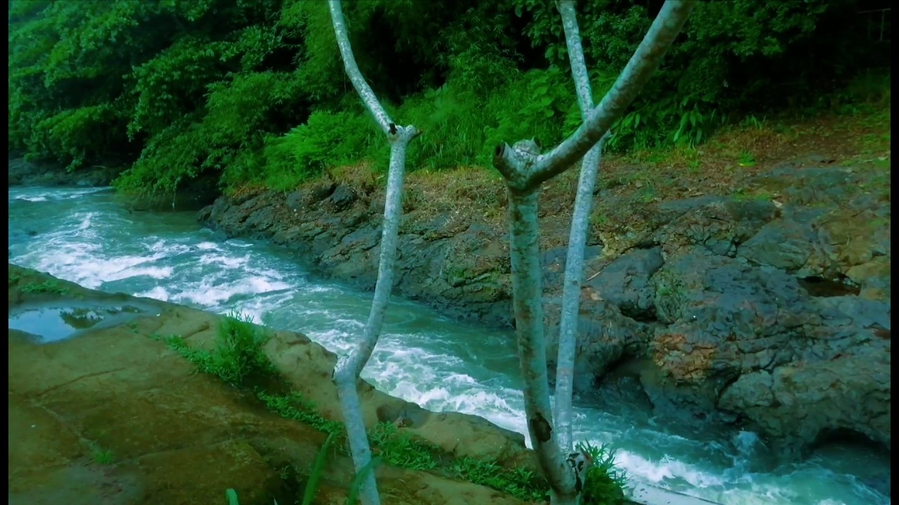 Relaxing River Sound emotional therapy to relieve stress and mental disorders for sleeping.