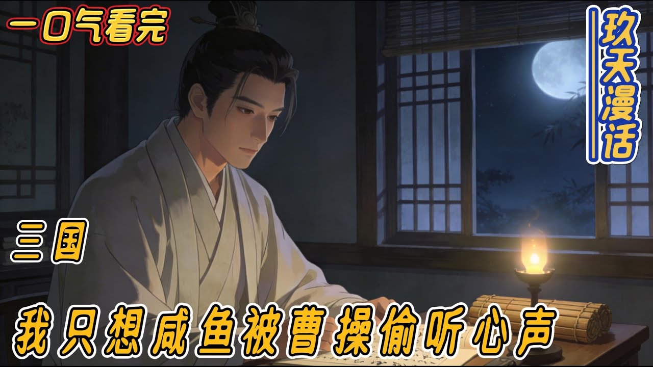 【完结文】【三国+偷听心声+轻松搞笑】苏尘穿越汉末，成为曹操军中籍籍无名的小主簿。作为顶级咸鱼，他的目标很明确：混日子等退休绝不加班！谁知曹操竟然觉醒了偷听心声”的能力#三国志 #穿越 #穿越文#系统