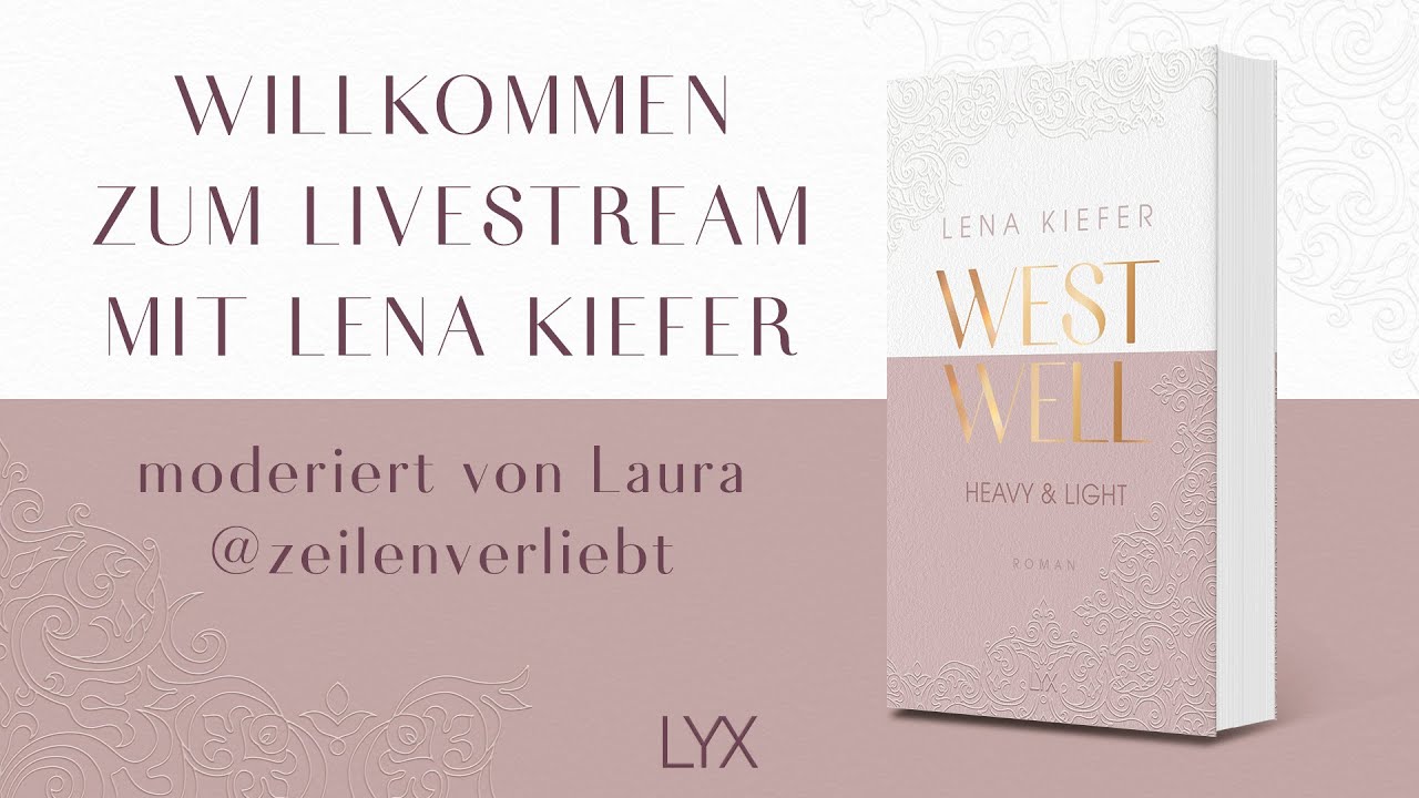 Buchpremiere mit Lena Kiefer 