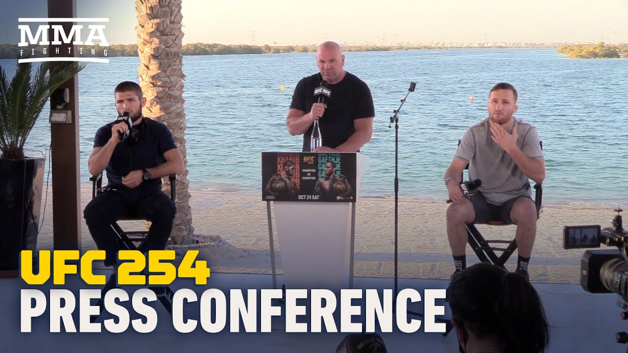 UFC 254: Khabib vs. Gaethje Press Conference - MMA Fighting