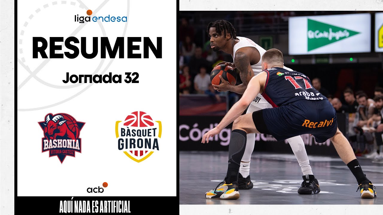 Baskonia - Bàsquet Girona (92-96) RESUMEN | Liga Endesa 2023-24