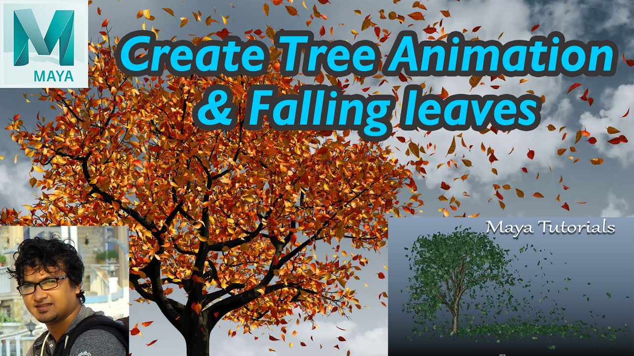 How to create tree animation and falling leaves | Dream Journey VFX