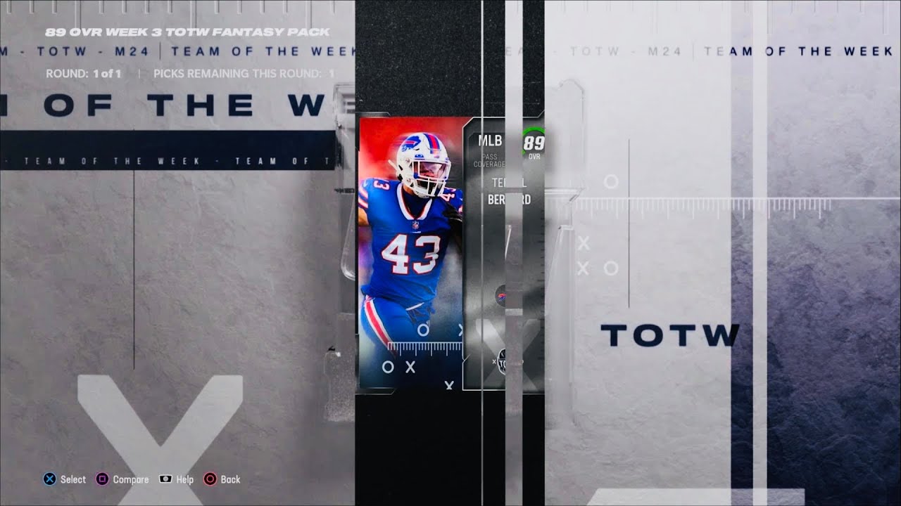 TOTW CHAMPION PACK!! BEST TOTW PACK I&rsquo;VE OPENED!! - Madden 24 Pack Opening