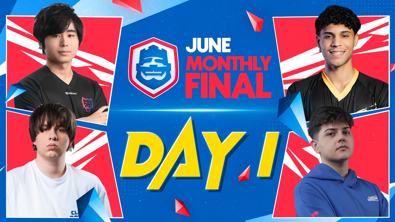 June Monthly Finals | Day 1 | Clash Royale League 2026